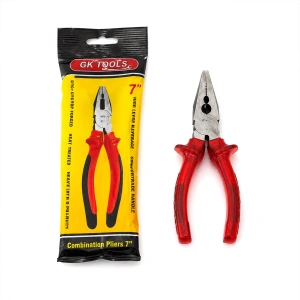 Egonex Gk Tools ( Kırmızı & Şeffaf ) ( 7 ) ( Saplı ) Kargaburnu ( 180mm) *6x20