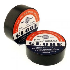 Egonex Globe ( Lüx ) ( Siyah ) Elektrik Bantı ( Bandı )*10x50