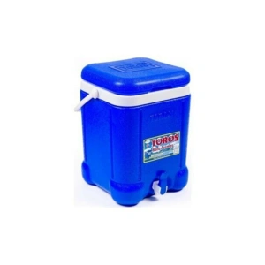 Egonex Hak Plastik Toros ( 20lt ) ( Kare ) ( Termos ) ( Mavi Plastik ) ( Musluklu & Taşıma Kulplu ) ( Brkt-504231 )*4