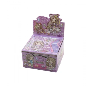 Egonex Half Sugar Plan Ss-132 ( Sticker=4-yaprak=kız Giysi & Eşya ) (kız Giydirme=10 Kağıt Yaprak ) Defter ( 16.5x16.5cm )*24x12