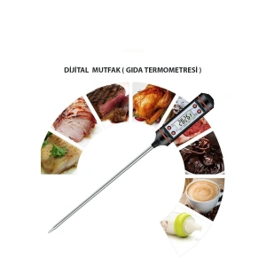 Egonex İbico-484 Dp-37 Digital Thermometer Tp-101 ( Dijital ) Mutfak ( Gıda Termometresi ) ( Çubuk Şiş ) ( -50 °c & +300°c )*20x10