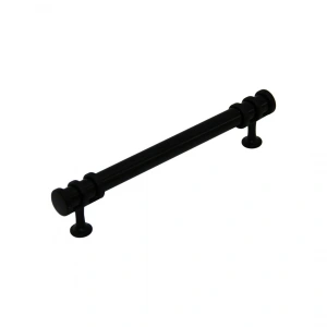 Egonex İbico-952 ( 16cm ) ( Yüzük Siyah & Kulp Siyah ) Boru Çekmece Kulp*10x5