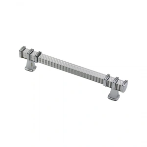 Egonex İbico-969 ( 12.8cm ) ( Yüzük Krom & Kulp Krom ) ( Kare ) Çekmece Kulp*10x5