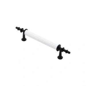Egonex İbico-973 ( 9.6cm ) ( Beyaz & Siyah ) Boru Kulp*10x5