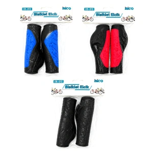 Egonex İbico İ18-013 ( 2pcs Set ) ( Renkli & Silikon ) Bisiklet Elcik*100