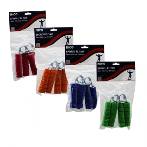 Egonex İbico İ19-019 2pcs El Yayı ( Süngerli Renkli Tutacak )*12x15