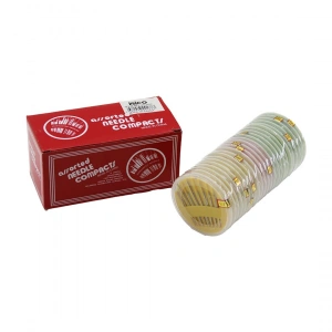 Egonex İbico İ20-002 Assorted Needle Compacts-902  ( 25pcs ) ( Yuvarlak Kutu ) Dikiş İğnesi Seti *24x60