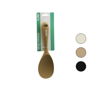 Egonex İbico İ22-035 ( Silikon & Renkli ) Pilav ( Servis ) Kaşık ( 22cm )*12x6