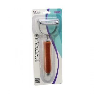 Egonex İbico İ22-056 ( Ahşap Saplı ) ( Çift Başlı ) ( Metal ) Soyacak*480