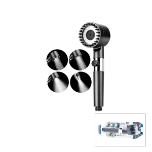 Egonex İbico K13-043 ( Masaj Uçlu=elastik Silikon ) Ultra Duş Başlık ( 360° ) ( 3 Mod= Fonksiyonlu ) ( Su Stop Tuşlu )*40