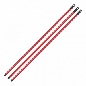 Egonex Kappro Fs-011 Metal ( 8gen & 12gen ) Kırmızı Vileda Vilada Fırça Sapı 110cm*25=k