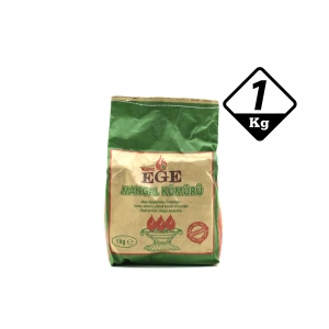 Egonex King Ege Mangal Kömürü ( 1kg ) ( Çıra Hediyelidir )*20=k