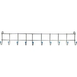 Egonex Kral Kr-07 Metal 10 Kollu Düz Duvar Askısı*12x12