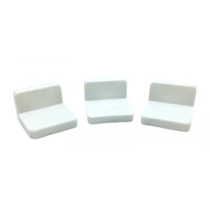 Egonex Made-040 (ddae1) Plastik Dolap Askı Elemanı Beyaz*25x10