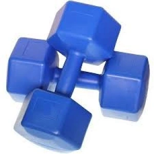 Egonex Mrt Spor ( 10kg ) Plastik Köşeli Dambıl ( 2pcs )*1