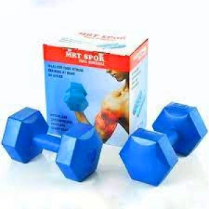 Egonex Mrt Spor ( 7kg ) Plastik Köşeli Dambıl ( 2pcs )*1