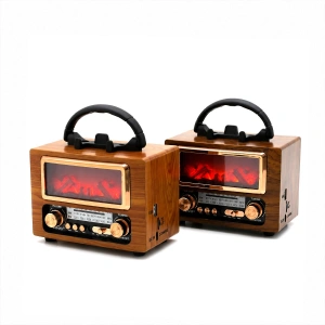 Egonex Nss Platoon Ns-901bt Pl-4715 ( Usb Şarjlı & Şömine ) ( İbreli ) Fm Radyo Retro ( Mp3 Usb & Tf Player ) Speaker*40