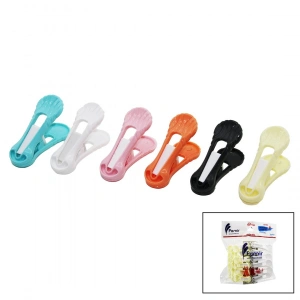 Egonex Pamir Asteria Pmr-015 ( 12pcs ) ( Yaysız ) Plastik Renkli Mandal*64