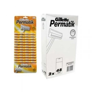 Egonex Permatik ( Tek Bıçak ) Saplı Jilet ( 96pcs )*1x15