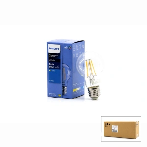 Egonex Phılıps Code-380035 00 Corepro ( 7w=60w & E27) (a60 & 2700k) ( Led Filament & Rustik Ampul ) Lamba ( 806 Lumen ) ( Cam Gövde )*10=k