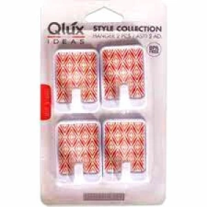 Egonex Qlux L-00610 4pcs Büyük Kare Yapışkan Askı*50