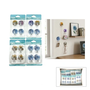 Egonex Qlux L-00638 ( 4pcs ) Damla Küçük Yapışkan Askı*32x2