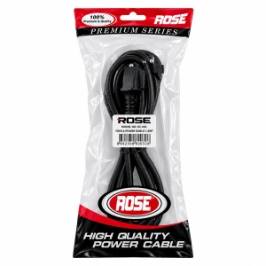 Egonex Rose Rc-901 ( 1.5mt ) Power Güç Kablosu Erkek Yonca*200