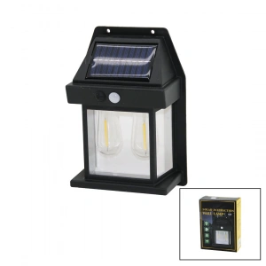 Egonex Solar Interactıon Wall Lamp Tk-778-888 ( 2 Lamba )( Solar & Sensörlü ) Aplik Duvar Lambası ( Dış Mekan ) ( 5.5v & 1w & 1800mah )*100