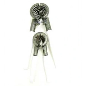 Egonex Star-927 ( 2pcs Set ) Metal Fındık & Ceviz Kıracak Beyaz Saplı*40