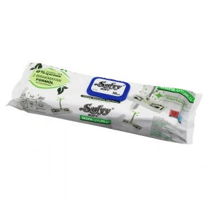 Egonex Sufyy Soft ( Mop Havlusu & Yüzey ) ( 50pcs ) ( Büyük ) Islak Mendil ( Ekstra Kalın )*12=k