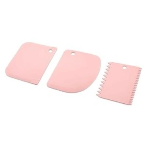 Egonex Sun Bakery Pd-3204  ( 3 Pcs ) Pada Plastik Hamur Kesici & Kazıyıcı*48