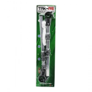 Egonex Tak-as Tks-05 ( Küpeşte ) ( Katlanır ) Makaralı Çamaşır Askısı ( Plastik Kulplu )*20
