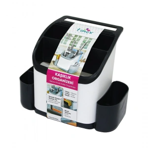 Egonex Timex Tim-198  Plastik Kaşıklık Organizer Tezgah Üstü*24