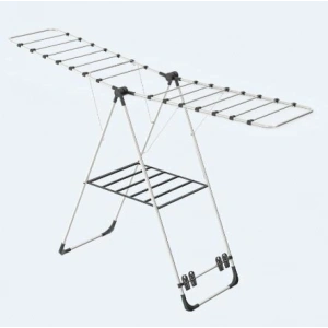 Egonex Vipas ( Focus ) ( Kanatlı ) ( Metal ) Çamaşır Kurutmalık ( Katlanır ) ( 15kg Asma Kapasitesi )*5=k