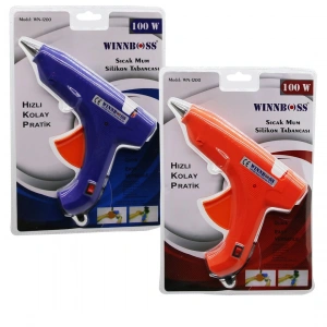 Egonex Wınnboss Wn-1200 ( 100w ) ( Anahtarlı ) ( Sıcak ) ( Kalın Mum ) Silikon Tabancası*60
