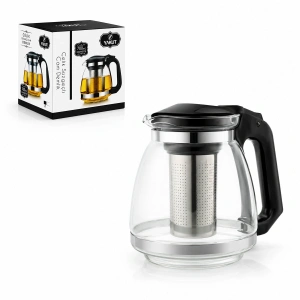 Egonex Yakut-8510 ( 700ml ) ( Cam ) Demlik ( Çelik Süzgeç & Plastik Kulp-kapak)*48