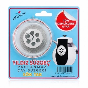Egonex Yıldız Sök Tak Çay Süzgeç*50x20