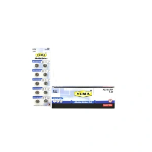 Egonex Yuma Ym-9ag10 ( Ag10 ) ( Lr-54 ) ( Düğme Pil ) ( Alkalin ) ( 1.5v ) ( 10lu Kart )*200