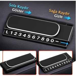 Kayar Kapaklı Torpido Üstü Fosforlu Numaratör