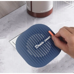 Süzgeçli Lavabo Gider Koruyucu Mat Gri