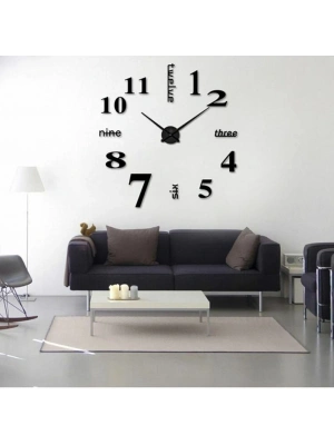 3d Wall Dıy Clock Yeni Nesil 3d Duvar Saati