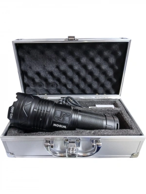 Wıson 980 Profesyonel Zoomlu El Feneri | 60w – 7000 Lümen – 13.200 Mah – Type‑c – Metal Gövde