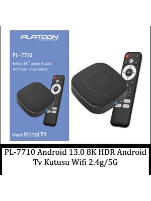 Pl-770 Android 13.0 8k Hdr Android Tv Kutusu Wifi 2.4g/5g