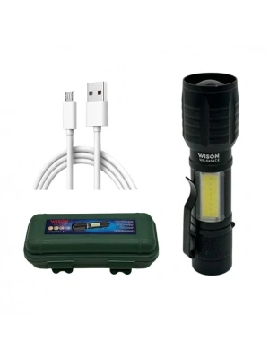 Wison WS-5454 LED Şarjlı Mini El Feneri