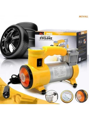 İtalyano Ka-735 ( Fenerli ) Oto & Araç Hava Kompresörü (çakmaklık Fişli) ( Dc 12v & 15a & 150psı & 35lpm )*20