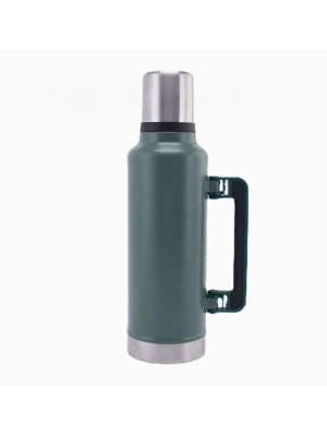 2 litre Kapasiteli Klasik Yeşil Termos