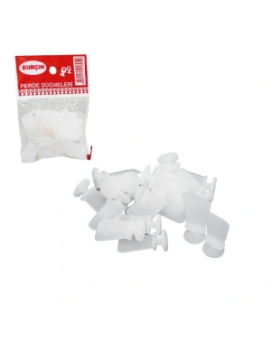 Egonex İst.grup ( Makine Dikmeli ) Perde Düğmesi ( 20pcs ± 2ad )*25x40