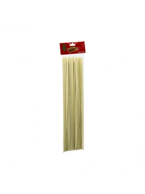 Egonex İbico İ18-071 Bamboo Skewers ( Kalın ) ( 34.5cm ) Ahşap Çöp Şiş ( 45pcs ±2ad )*12x20