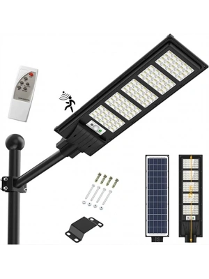 Egonex 180w Solar Kumandalı Sokak Armatürü 6500k (beyaz)