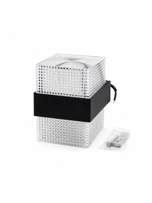 Egonex Ars-348956 ( Ip66 ) ( 50.000 Saat Led Ömrü ) ( 10w ) İnci Led Aplik Duvar Lambası*50